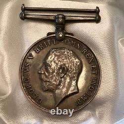 Great Britain Silver British War Medal 1914-1918 R. A. F Awarded Recipient