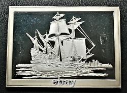 Great Sailing Ships The Ark Royal Sterling Silver Ingot, 103 g. FM