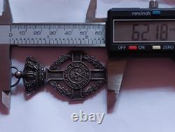 Greece Commemorative Cross of the Royal Order of King George I Silver Medal