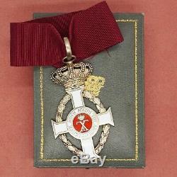 Greece Greek Medal Royal Order of George I commander class with case