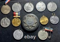 Group Of 12 Medals Royal commemorates From 1887 1936