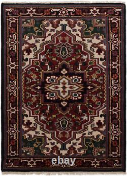 Hand-knotted Carpet Traditional 3'1 x 5'1 Royal Heriz Wool Area Rug