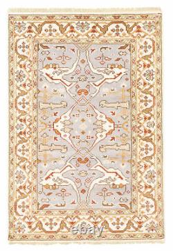 Hand-knotted Oriental Carpet 4'0 x 6'1 Royal Oushak Traditional Wool Rug