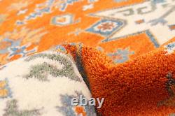 Hand-knotted Oriental Carpet 5'6 x 7'10 Royal Kazak Traditional Wool Rug