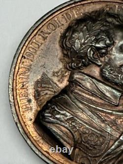 Henri IV 1553-1610 Medal By De PUYMAURIN D. C. 1816. L51