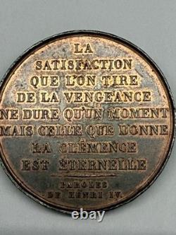 Henri IV 1553-1610 Medal By De PUYMAURIN D. C. 1816. L51