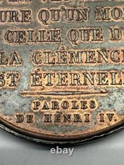 Henri IV 1553-1610 Medal By De PUYMAURIN D. C. 1816. L51