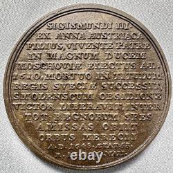 Historical Medal Wladyslaw IV Vasa Poland 17th Century Royal Portrait Restrike