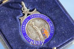 ICI Imperial Chemicals 25 Years Service Medal Solid Silver Boxed C-1938