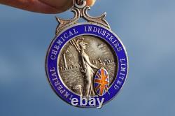 ICI Imperial Chemicals 25 Years Service Medal Solid Silver Boxed C-1938