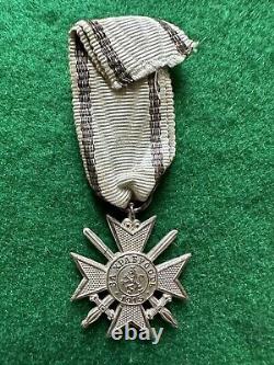 III degree Royal Bulgarian 1915 War Cross Bravery silver medal