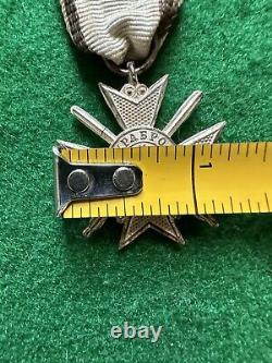 III degree Royal Bulgarian 1915 War Cross Bravery silver medal