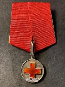 IMPERIAL RUSSIA. Red Cross Medal for Russo-Japanese War. 1904-1905