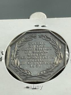 Imperial France Silver Medal 1830 W. 18.63 gram 30 mm Manufactures of Lionn