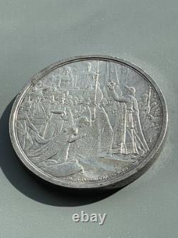 Imperial France Silver Medal Napoleon Coronation W. 41.1 gram 41 mm by Triebaud