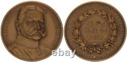Imperial Medal 1914 G. Field Marshal V. Hindenburg vz-prfr. 98824