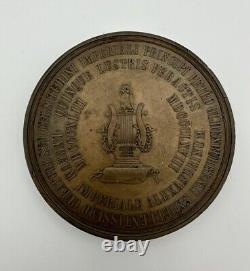 Imperial Russian 1868 Prince Peter of Oldenburg Table Medal