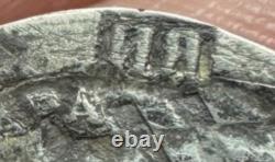 Imperial Russian 84 Silver Icon St Barbara & Archangel Michael Pendant 1.09 g