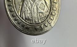 Imperial Russian 84 Silver Icon Svyatogorskaya Bogorod. & St Nikolay Mir. 2.48 g