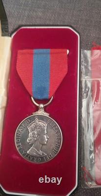 Imperial Service Medal (ISM). It was established in 1902 by King Edward VII