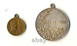Imperial order Russian Original sterling Silver Medal for Zeal BIG (#1960a)