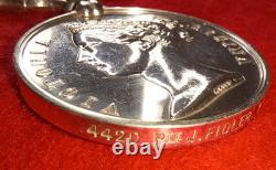Indian Mutiny Medal 1857-59 (2) clasps awarded to 23rd Royal Welsh Fusiliers