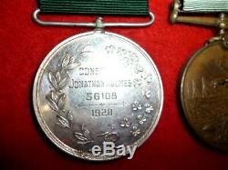 Irish Gallantry Medal Pair to Royal Irish Constabulary, Limerick 1920