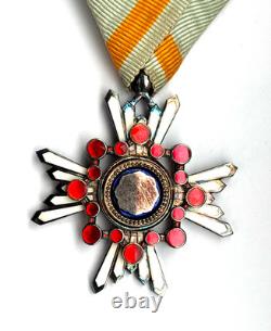 Japan Order of the Sacred Treasure 5th Class Zuihosho Medal Original Ribbon