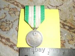 Japanese Imperial Military Kanto Earthquake medal RARE. 900 silver. Early versi