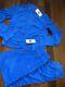 Juicy Couture SMALL Royal Blue Tracksuit Terry Cloth Jacket And Pants Set