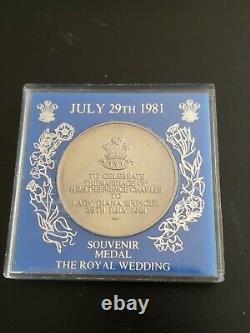 July 29th 1981 Souvenir Medal The Royal Wedding Charles and Princess Diana