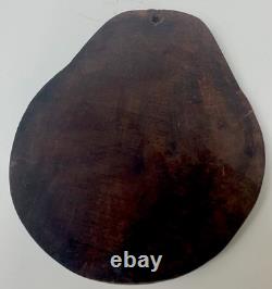 KOREAN IMPERIAL MEDALLION MAPAE 4 HORSES Postal Wall Plaque Wooden Carve Antique