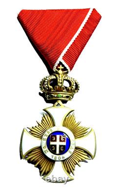Kingdom of Yugoslavia Order of Karadorde Star 4th Class Scheid Vienna Silver
