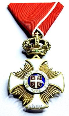Kingdom of Yugoslavia Order of Karadorde Star 4th Class Scheid Vienna Silver