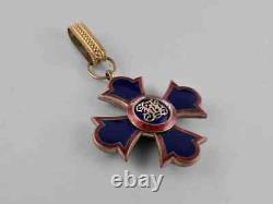LIECHTENSTEIN Merit Medal Commander Star Badge Officer Silver Royal Principality