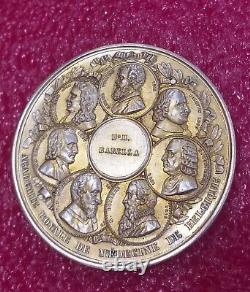 Leopold I of Belgium 1841 the Royal Academy of Medicine Silver medal Jouvenel