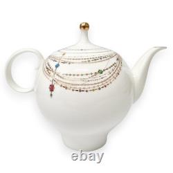 Lomonosov Imperial Porcelain Teapot, Apple Golden Medallion, 22 oz/660 ml, 3