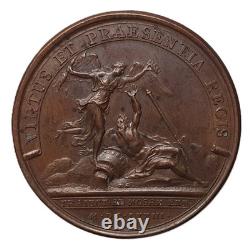 Louis XIV Bronze Medal 1672 Passage of the Rhine Mauger France