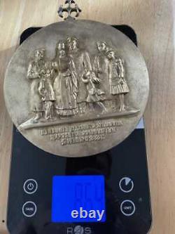 MEDAL. In memory of the miraculous rescue of the royal family during a train wr