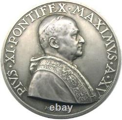 MEDAL Pius XI year XV of Pontificate 1936 New See of the Roman Curia