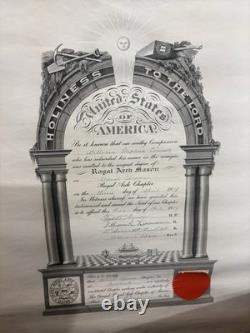 Masonic Archive Royal Arch, Knights Templar, W. S. Linnell Political Figure