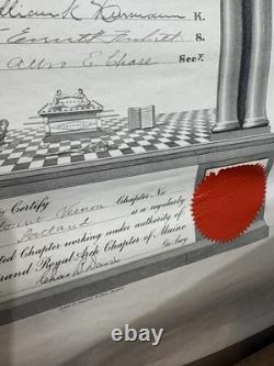 Masonic Archive Royal Arch, Knights Templar, W. S. Linnell Political Figure