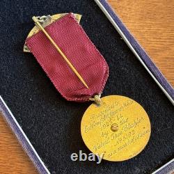 Masonic Medal 1944 Hertfordshire Walnut Tree Chapter 5192 Silver Royal Arch M1