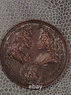 Medal 1700 on The Birth of A Roman Royal Prince Leopoldi/Josephi