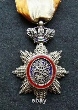 Medal Chevalier Ordre Royal of / The Cambodia Indochine Silver