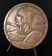 Medal Circle Royal Gallic Artistic Warrior Helmeted Carlos Van Dionant 1920