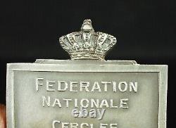 Medal Fncd Trophy Royal 1970 Association Of Martial Arts Dramatic Belgium