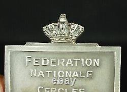 Medal Fncd Trophy Royal 1970 Association Of Martial Arts Dramatic Belgium Medal