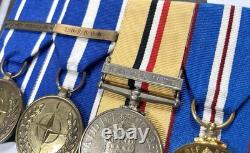 Medal Grouping Royal Scots Dragoon Guards NAMED Uniform Op Telic British
