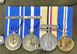 Medal Grouping Royal Scots Dragoon Guards NAMED Uniform Op Telic British